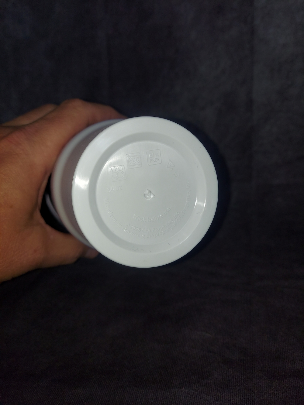 Chick-fil-A 80th Anniversary Reusable Classic Cup Limited Edition Doodles UEC - Picture 5 of 7